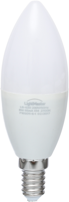 Лампа світлодіодна LightMaster (2000301967963) 8Вт, E14, 2700K